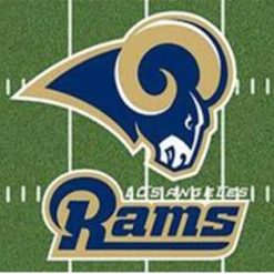 Los Angeles Rams Green Flag 3X5 Ft Polyester Banner USA 90x150cm