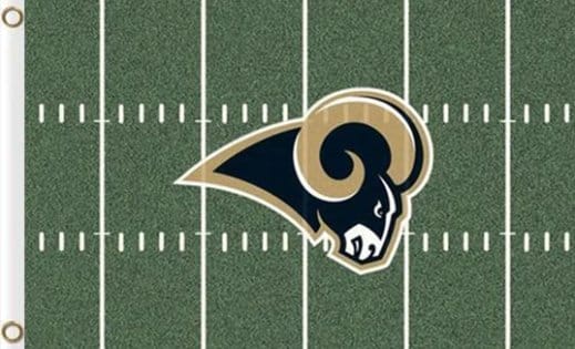 Los Angeles Rams Team Flag 3X5 Ft Polyester Banner USA 90x150cm