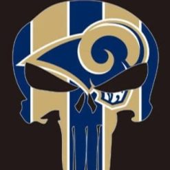 Los Angeles Rams Vertical Flag 3X5 Ft Polyester Banner USA 90x150cm