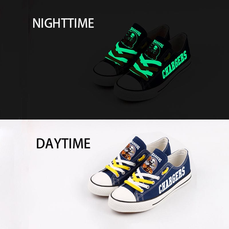 Alternative view of Los Angeles Chargers Sport Sneakers Shoes For Men Women Fans