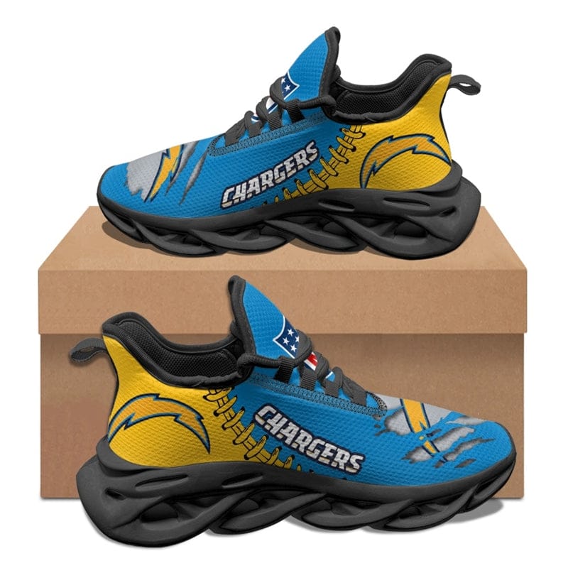 Alternative view of Los Angeles Chargers V1 WK9 Sneaker Shoes For Men Women Fans