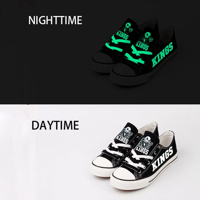 Los Angeles Kings Low Top Canvas Sport Sneakers Shoes For Men Women Fans - Image 4