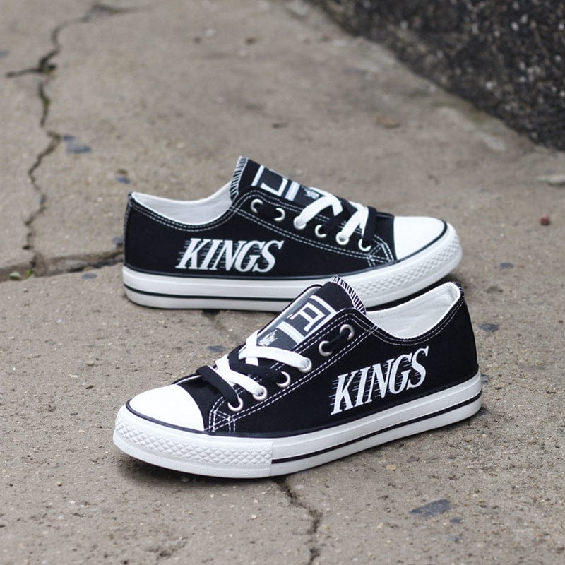 Alternative view of Los Angeles Kings Low Top Canvas Sport Sneakers Shoes For Men Women Fans