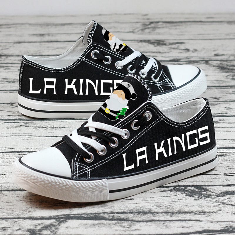 Los Angeles Kings Low Top Canvas Sport Sneakers Shoes For Men Women Fans - Image 3