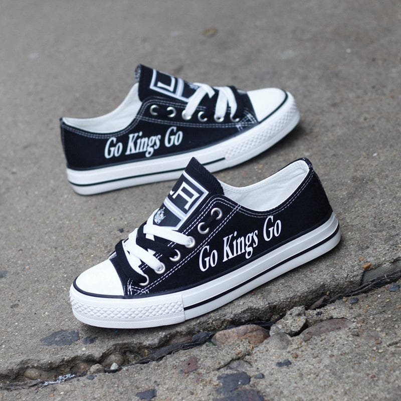 Los Angeles Kings Low Top Canvas Sport Sneakers Shoes For Men Women Fans - Image 5
