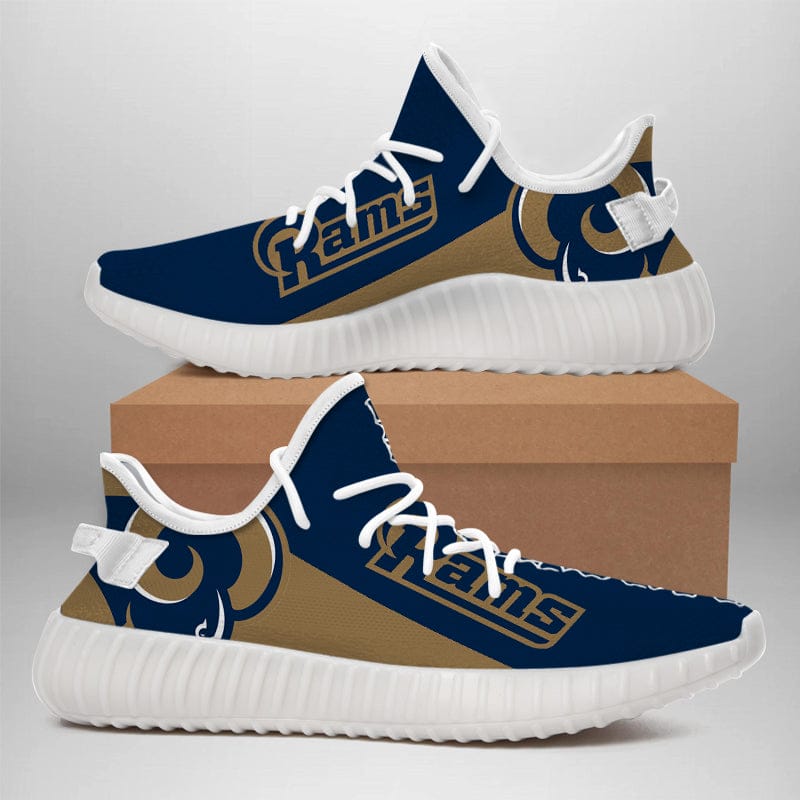 Los Angeles Dodgers NFL 350v Yeezy Sneakers For Men Women Fans - Image 5