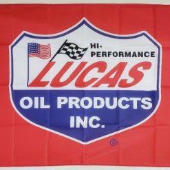 Lucas Oil Racing Flag 3X5 Ft Polyester Banner USA 90x150cm