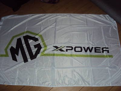 MG Flag White 3X5 Ft Polyester Banner USA 90x150cm