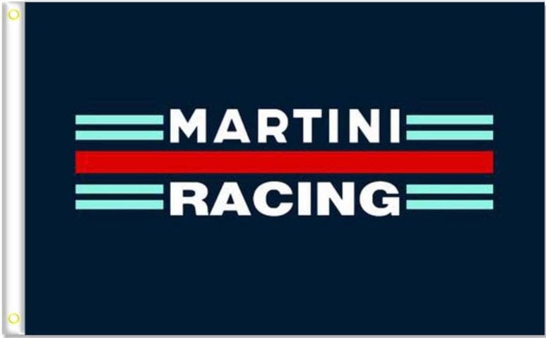 Martini Racing Flag 3X5 Ft Polyester Banner USA 90x150cm