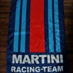 Martini Racing Team Blue Flag Vertical 3X5 Ft Polyester Banner USA 90x150cm