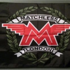 Matchless Motorcycle London M Logo Flag 3X5 Ft Polyester Banner USA 90x150cm