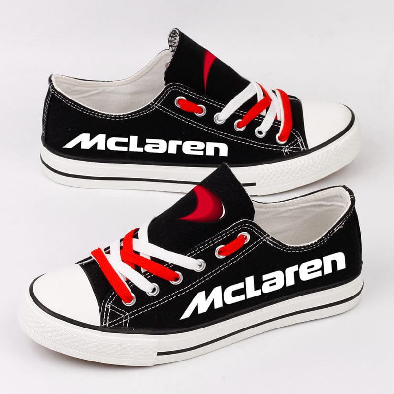 McLaren F1 Team Canvas Sneakers Shoes For Men Women Fans