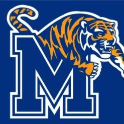 Memphis Tigers Hand Flag 3X5ft Banner Polyester with 2 Brass Grommets