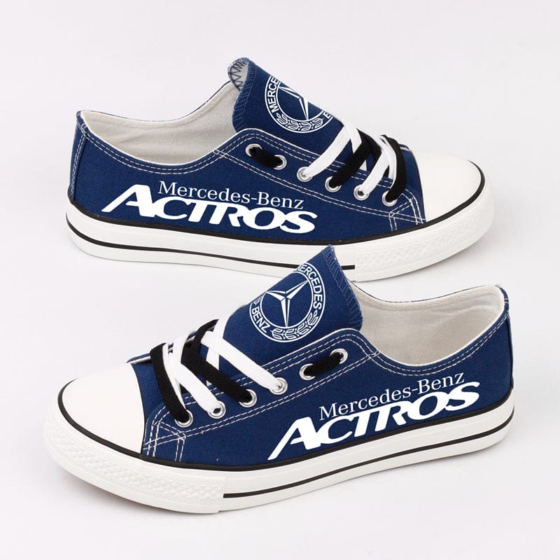 Alternative view of Mercedes-Benz Canvas Sneakers Shoes For Men Women Fans