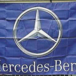 Mercedes Benz Flag AMG Blue 3X5 Ft Polyester Banner USA 90x150cm