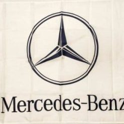 Mercedes Benz Flag AMG White 3X5 Ft Polyester Banner USA 90x150cm
