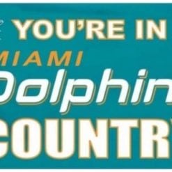 Miami Dolphins Blue Flag 3X5 Polyester Banner USA 90x150cm