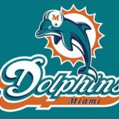 Miami Dolphins Flag 3X5 Ft Polyester Banner USA 90x150cm