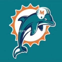 Miami Dolphins Logo Flag 3X5 Ft Polyester Banner USA 90x150cm