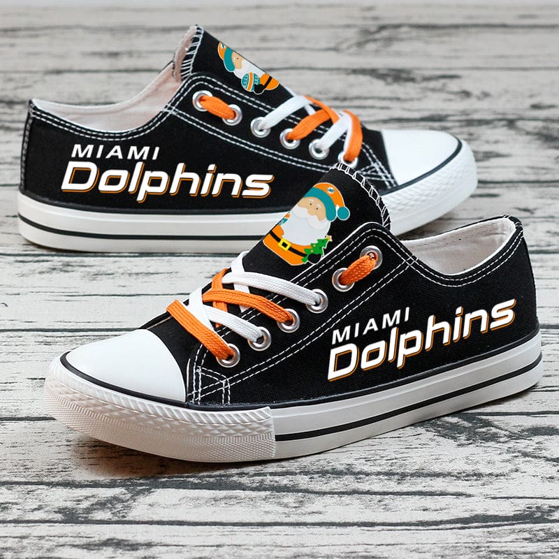 Miami Dolphins Sport Sneakers Shoes For Men Women Fans - Image 3