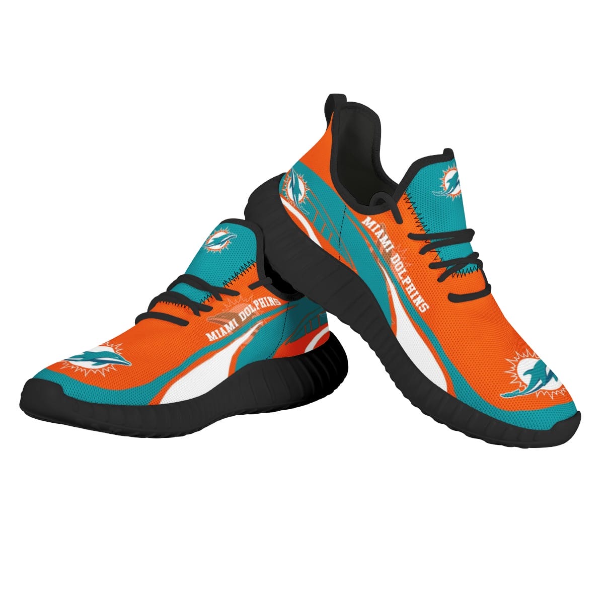 Alternative view of Miami Dolphins Sneaker Shoes NFL For Men Women Fans