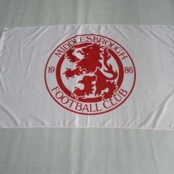 Middlesbrough Football Club flags 3x5ft FC Middlesbrough banner polyester