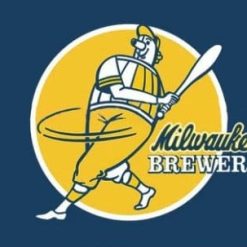 Milwaukee Brewers Star Flag 3X5Ft Banner USA Polyester with Brass Grommets