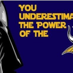 Minnesota Vikings Star Wars Flag 3X5 Ft Polyester Banner USA 90x150cm
