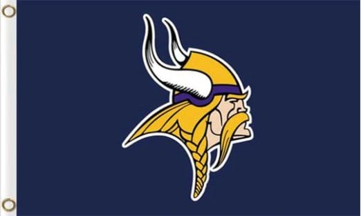 Minnesota Vikings Team US Sports Club Flag 3X5 Ft Polyester Banner USA 90x150cm
