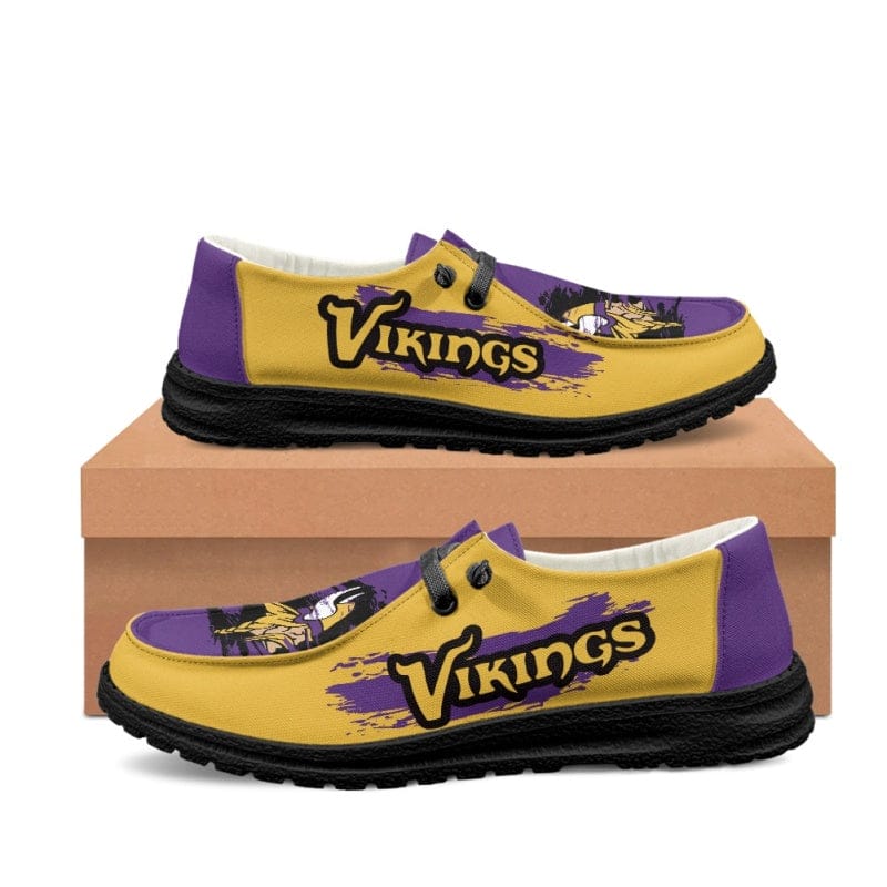 Alternative view of Minnesota Vikings V1 BZ15 Sneakers Shoes For Men Women Fans