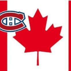 Montreal Canadiens Canada Flag 3X5Ft Polyester Digital Print Banner USA