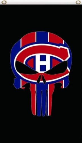 Montreal Canadiens Custom Vertical Flag 3X5Ft Polyester Digital Print Banner USA