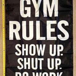 Motivation Flag 3 Gym Workout Hard Work Sign America Beer USA 3x5' 3