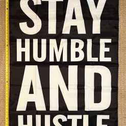 Motivation Flag Gym Workout Hard Work Sign America Beer USA 3x5' a