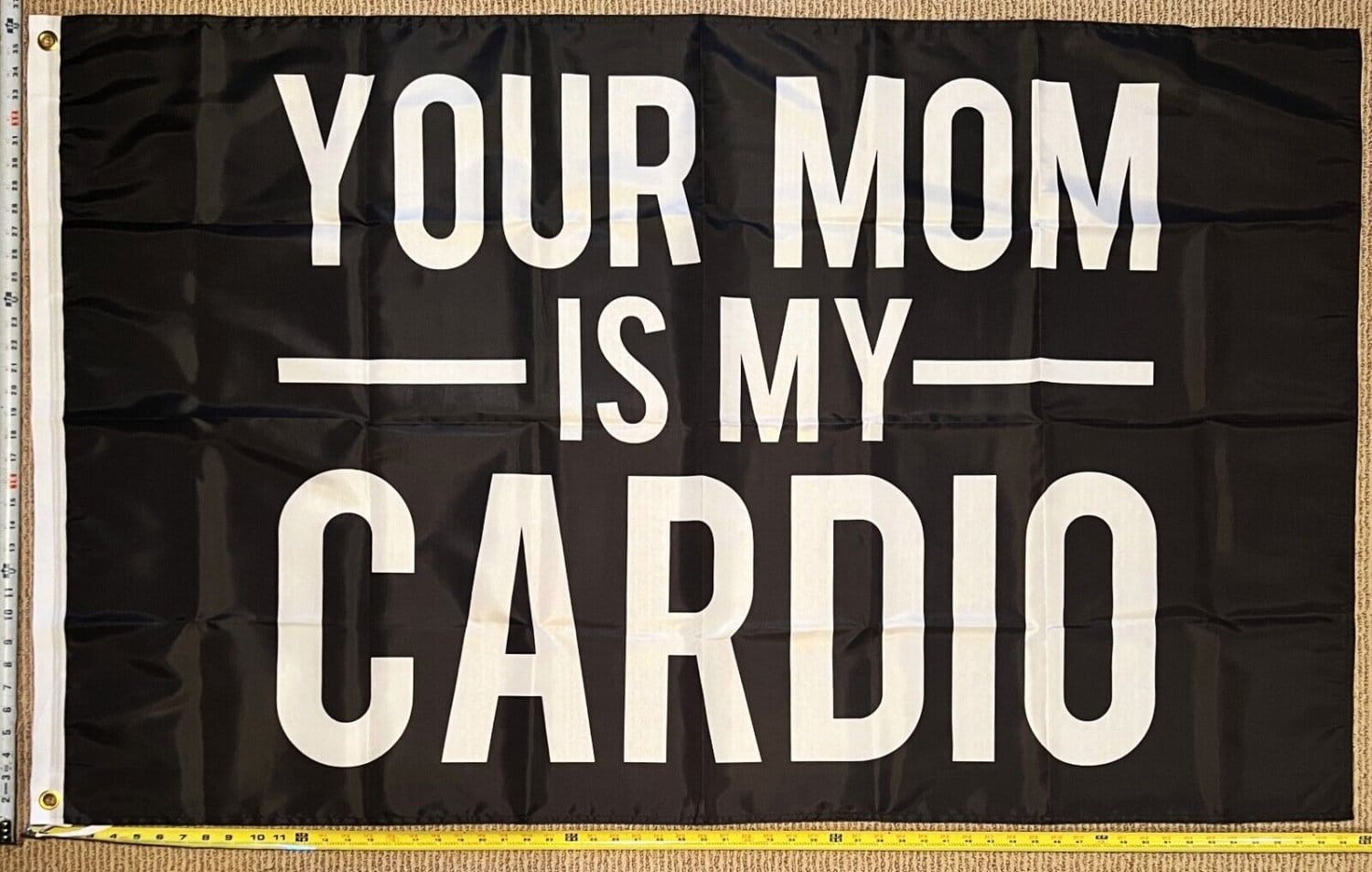 Motivation Flag Nobody Cares Work Harder 13 Gym Banner Sign 3x5'