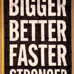 Motivation Flag Nobody Cares Work Harder 2 Gym Banner Sign 3x5'