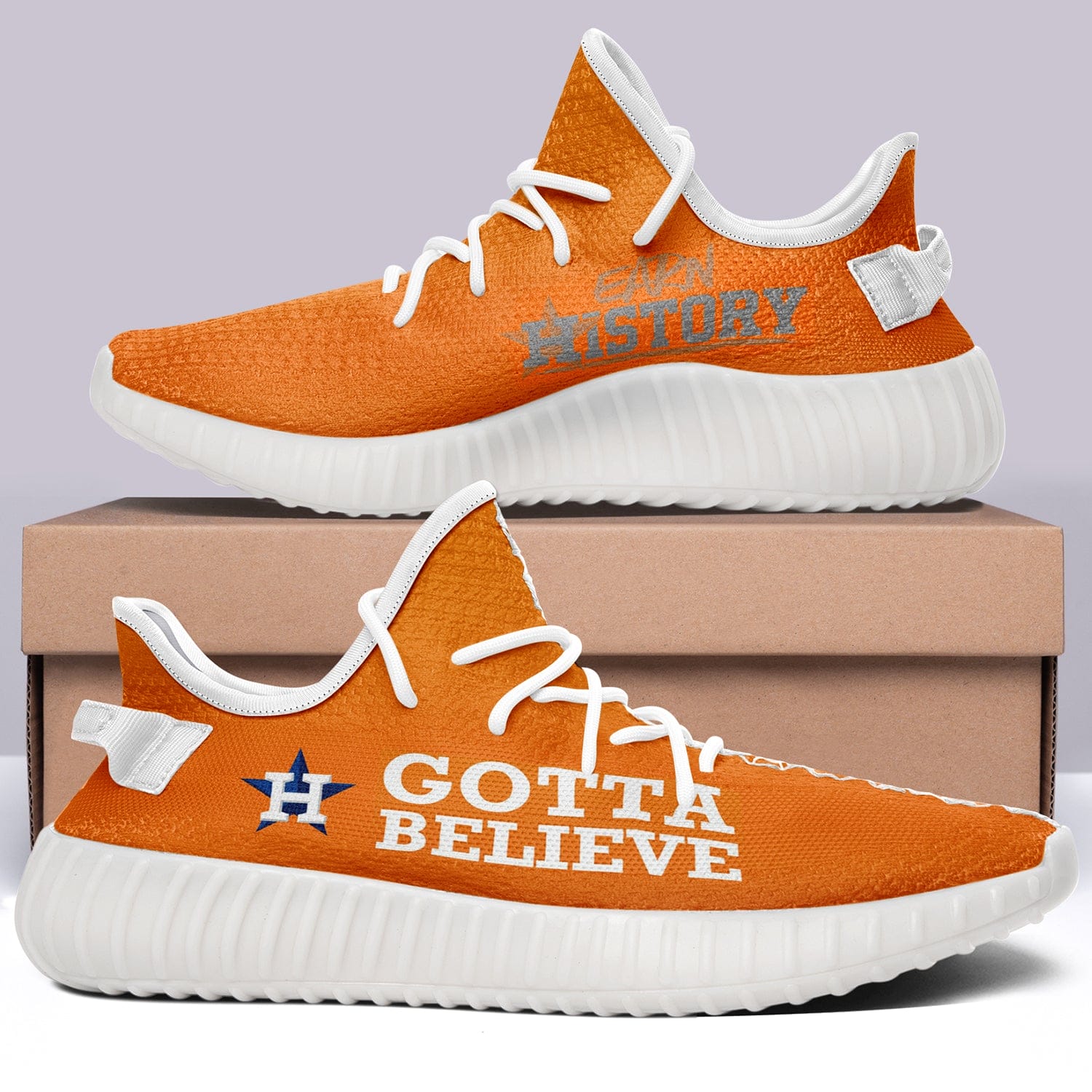 Houston Astros NFL 350v Yeezy Sneakers For Men Women Fans