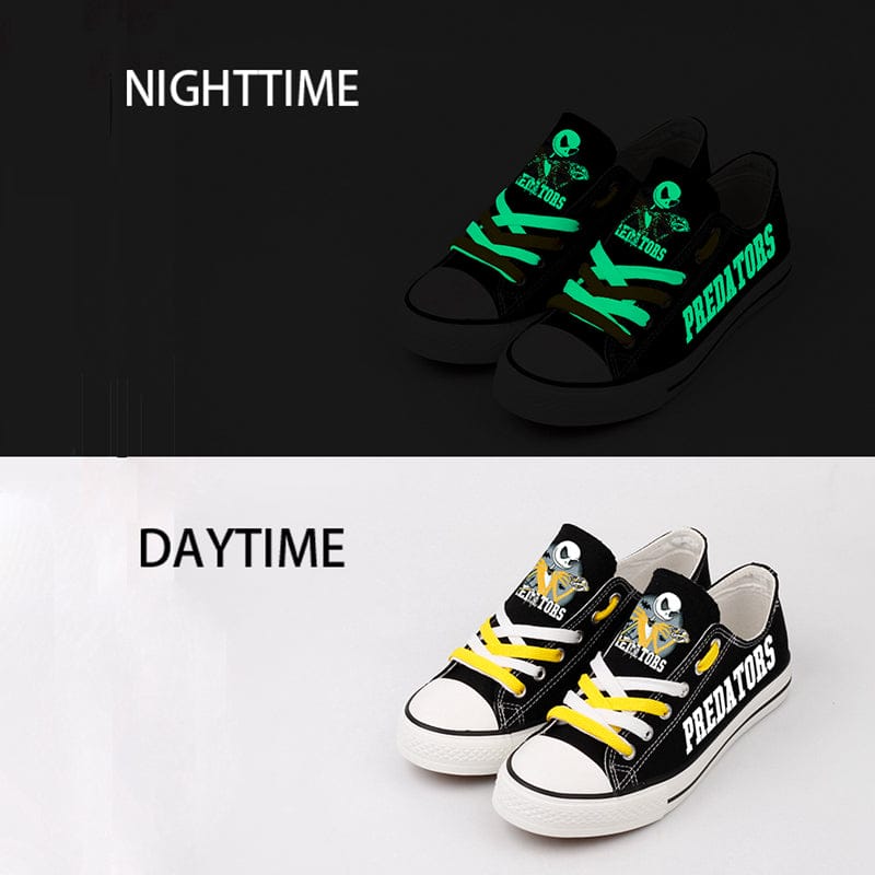 Alternative view of Nashville Predators Low Top Canvas Sport Sneakers Shoes For Men Women Fans