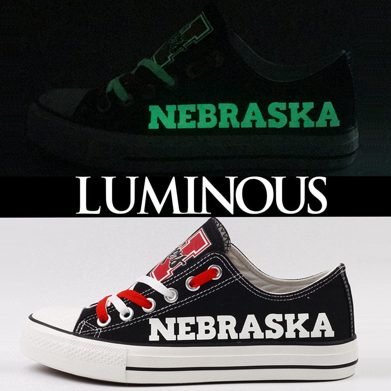 Alternative view of Nebraska Cornhuskers Sport Sneakers Shoes For Men Women Fans