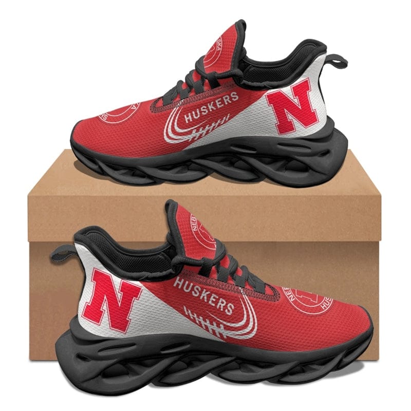 Alternative view of Nebraska Cornhuskers V1 WK9 Sneaker Shoes For Men Women Fans