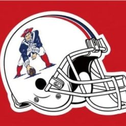New England Patriots Helmet Flag 3X5 Ft Polyester Banner USA 90x150cm