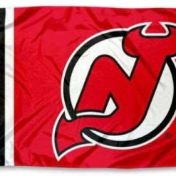 New Jersey Devils Red Flag 3X5Ft Polyester Digital Print Banner USA