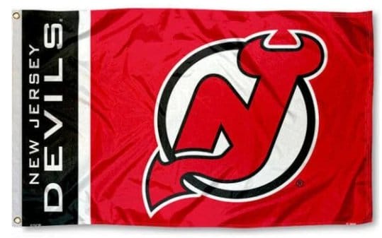 New Jersey Devils Red Flag 3X5Ft Polyester Digital Print Banner USA