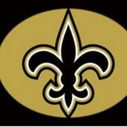 New Orleans Saints Club Black Flag 3X5 Ft Polyester Banner USA 90x150cm