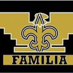 New Orleans Saints Familia Flag 3X5 Ft Polyester Banner USA 90x150cm