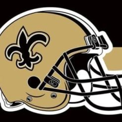 New Orleans Saints Helmet Flag 3X5 Ft Polyester Banner USA 90x150cm