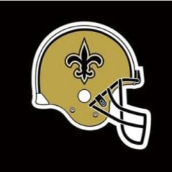 New Orleans Saints Helmet US Black Flag 3X5 Ft Polyester Banner USA 90x150cm