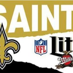 New Orleans Saints Lite Flag 3X5 Ft Polyester Banner USA 90x150cm