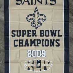 New Orleans Saints Super Bowl Championship Flag 3x5 ft Sport Banner Man-Cave