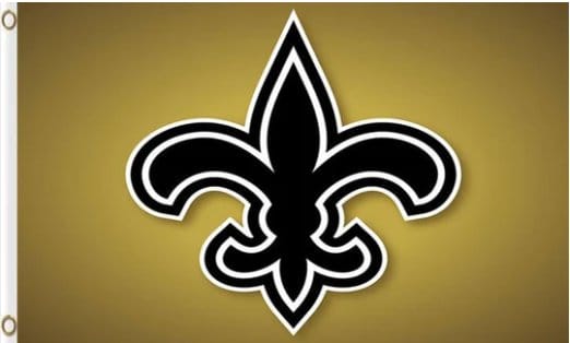 New Orleans Saints Team Flag 3X5 Ft Polyester Banner USA 90x150cm